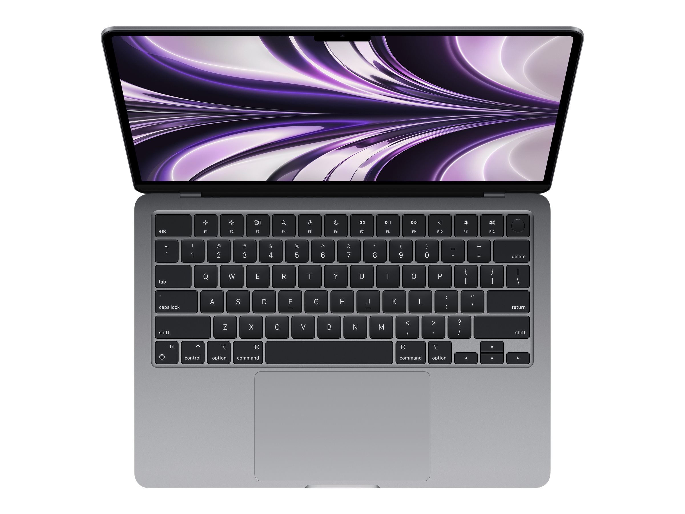 Apple MacBook Air Laptop 34.5 cm (13.6") Apple M M2 8 GB 256 GB SSD Wi-Fi 6 (802.11ax) macOS Monterey Grey