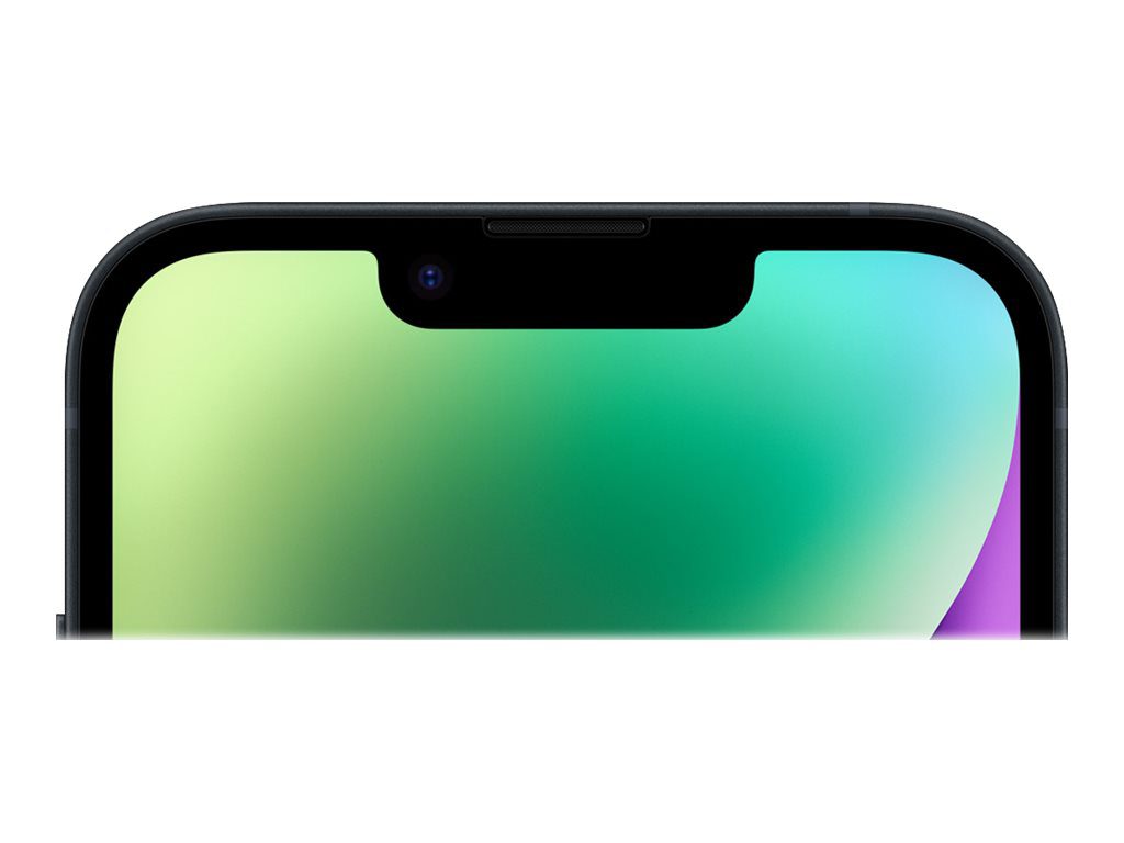 Apple, iPhone 14, Midnight, 6.1 ", Super Retina XDR, 2532 x 1170 pixels, Apple, A15 Bionic, Internal RAM 4 GB, 128 GB, Dual SIM, Nano-SIM, 3G, 4G, 5G, Main camera resolution 12+12 MP, Secondary camera resolution 12 MP, iOS, 16, 3279 mAh