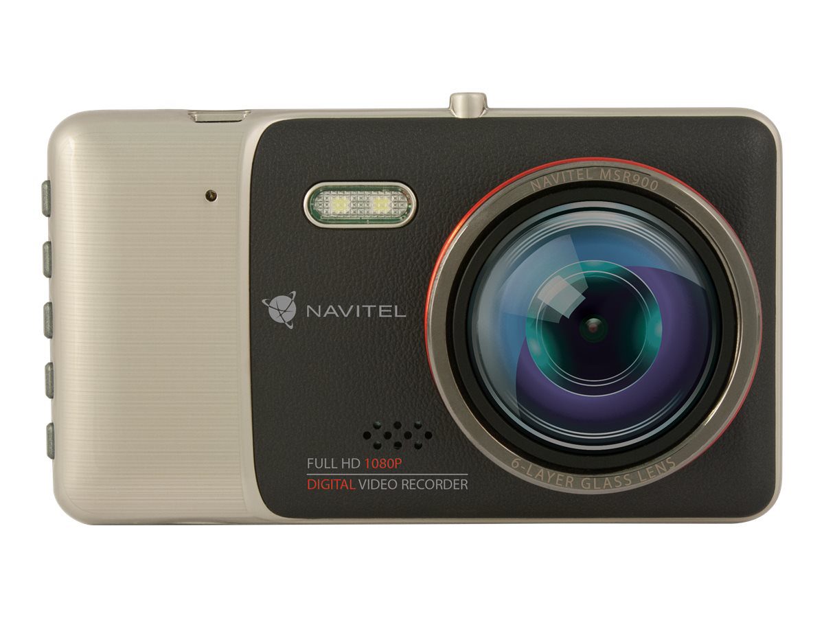 Navitel, Video Recorder, MSR900, 24 month(s), 1080p at 30fps, Audio recorder, 4" IPS 800 x 480