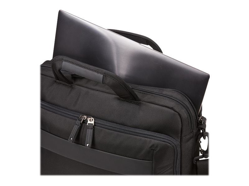 Case Logic, NOTIA-114, Slim Briefcase, Fits up to size 14 ", Black, Shoulder strap