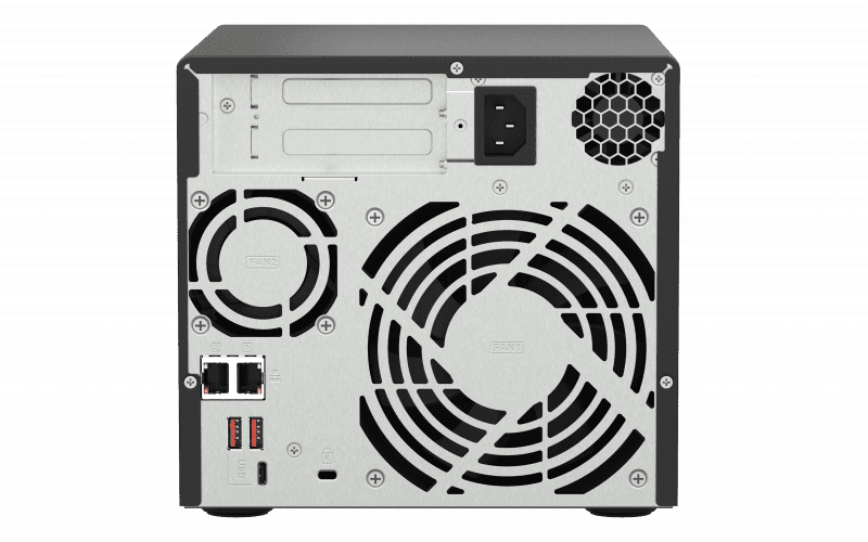 QNAP, 4-Bay QTS and QuTS hero NAS, TS-473A-8G, Up to 4 HDD/SSD Hot-Swap, AMD Ryzen, Ryzen V1500B Quad-Core, Processor frequency 2.2 GHz, 8 GB, DDR4