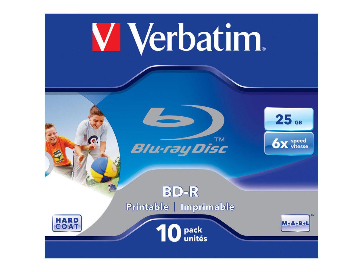 VERBATIM BD-R SINGLE LAYER 25GB