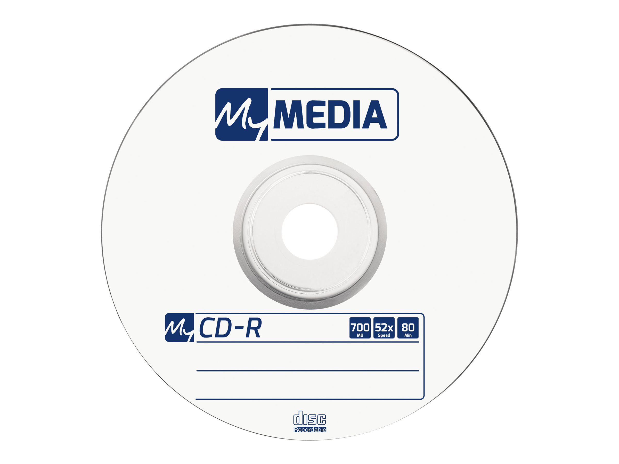 VERBATIM MyMedia CD-R 52x 700MB 50 Pack