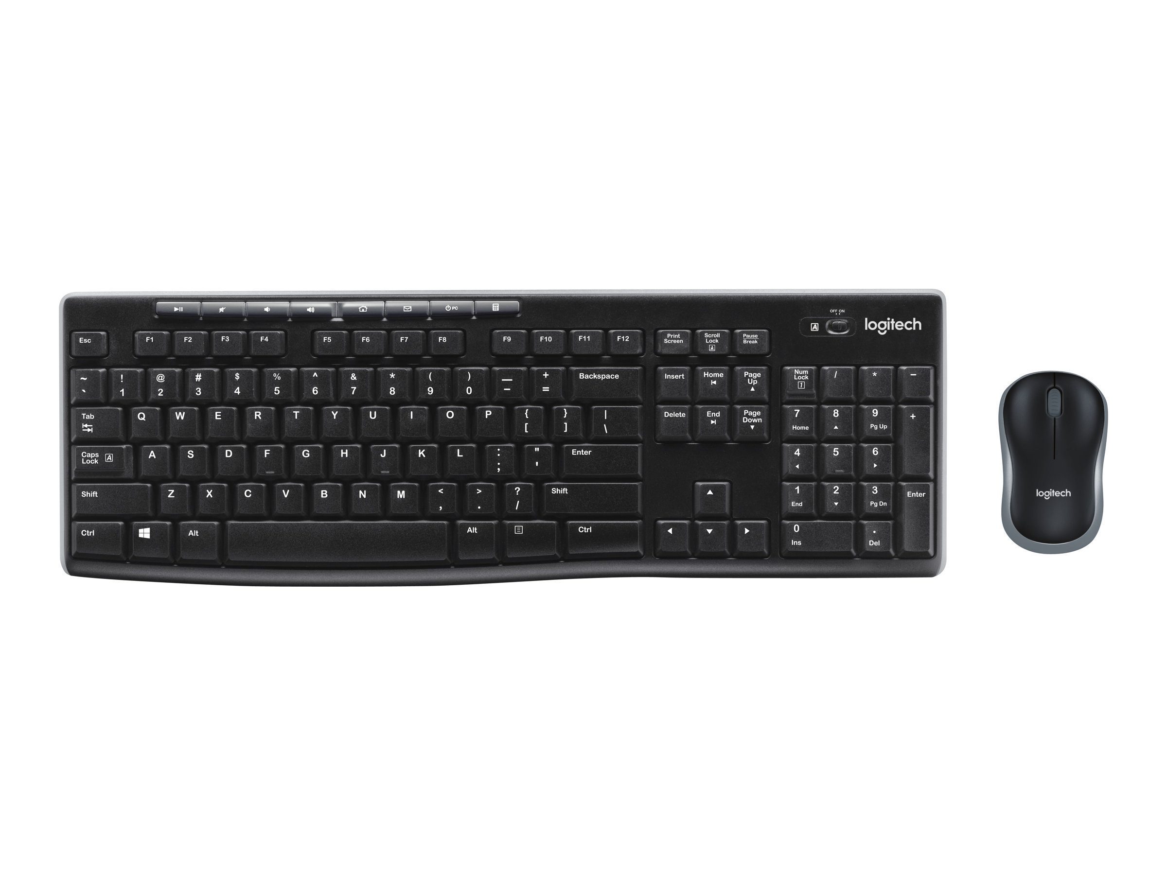 LOGITECH Wireless Desktop MK270 Pan Nord