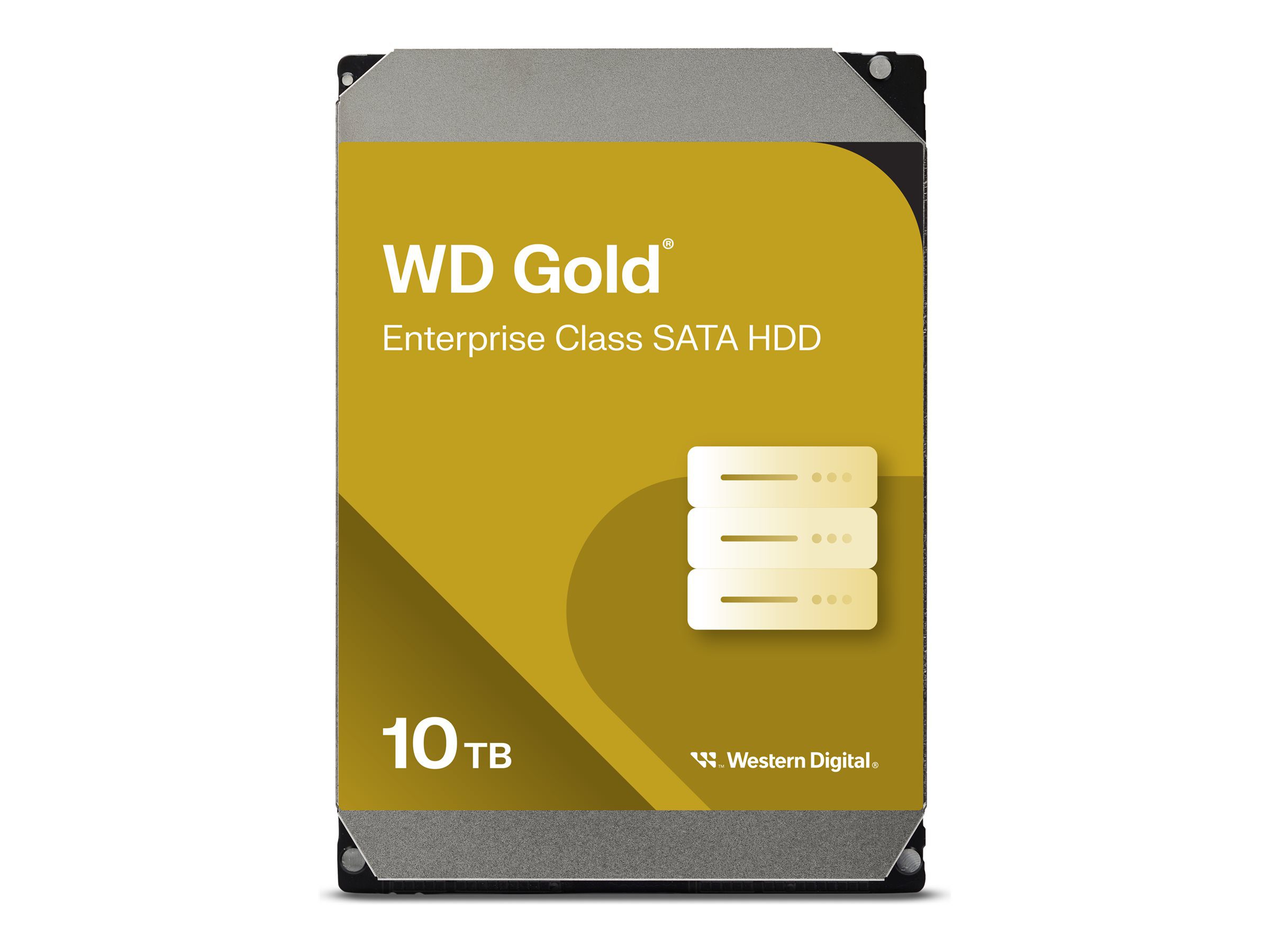 HDD, WESTERN DIGITAL, Gold, 10TB, SATA 3.0, 256 MB, 7200 rpm, 3, 5", WD102KRYZ