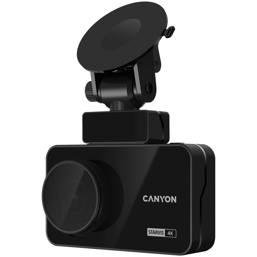 CANYON  car recorder DVR40GPS UltraHD 2160p Wi-Fi GPS Black