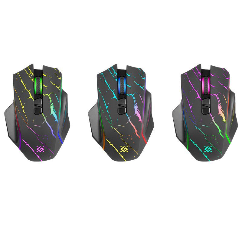 MOUSE DEFENDER GM-503 URAN OPTIC RF RGB 3200dpi 8P