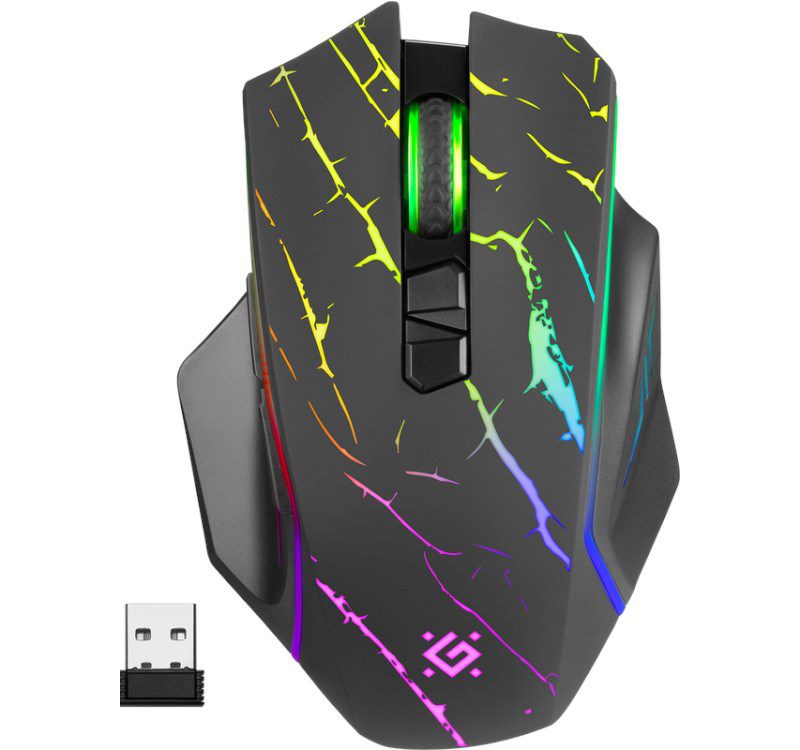 MOUSE DEFENDER GM-503 URAN OPTIC RF RGB 3200dpi 8P