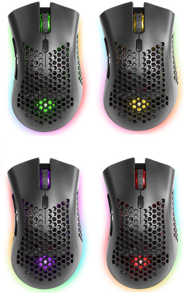 Defender GM-709L Warlock 52709 Wireless mouse for gamers with RGB backlighting