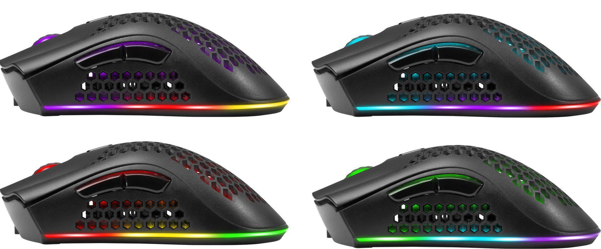 Defender GM-709L Warlock 52709 Wireless mouse for gamers with RGB backlighting