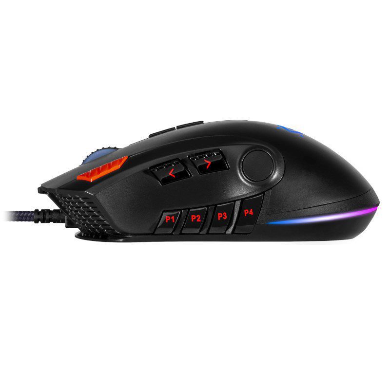 MOUSE DEFENDER GM-917 OVERSIDER RGB OPTIC 12000dpi 12P