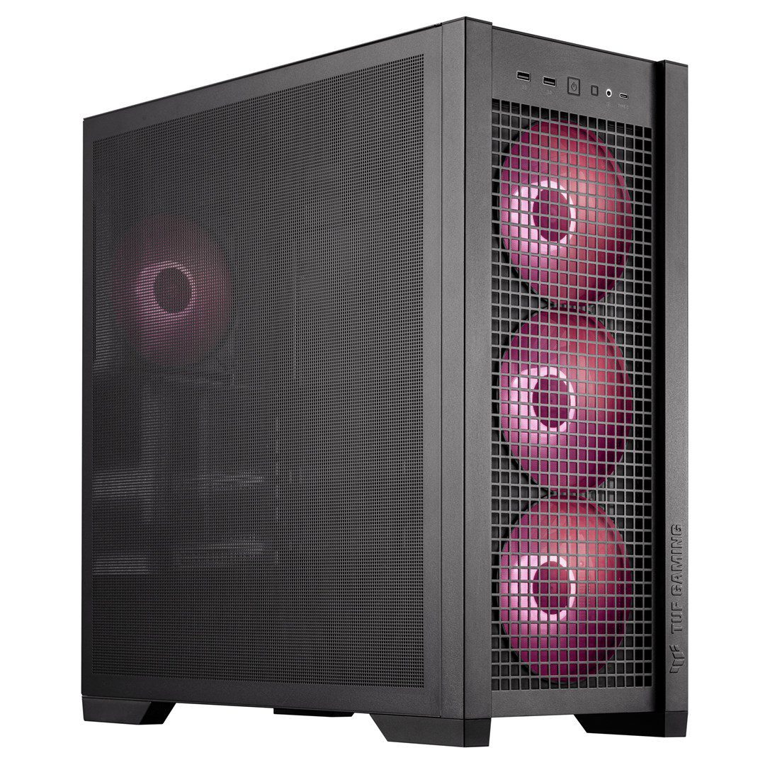 ASUS TUF Gaming GT302 ARGB Midi Tower Must