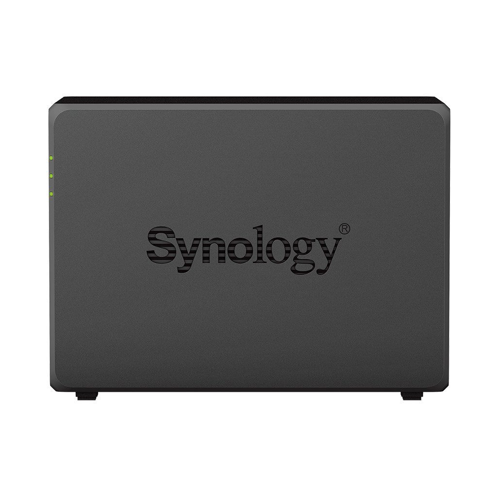 Synology DS723+ 2-bay/AMD Ryzen R1600/2-core 2.6 (base)/3.1 (turbo) GHz/2GB DDR4/2 x 3.5"xHot swap/2x1GbE/1xUSB3.2/eSATA/RAID 0, 1/3Y, Synology, 2-Bay, DS723+, AMD, Ryzen R1600, Processor frequency 2.6 GHz, 2 GB