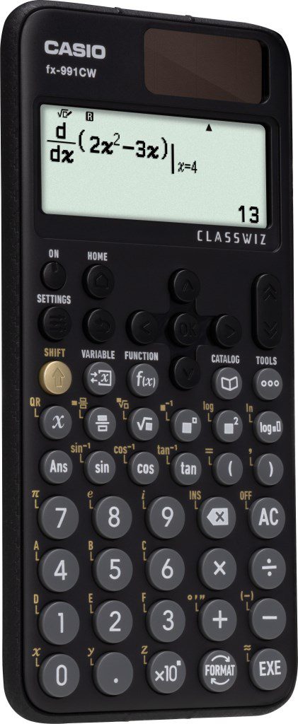 CASIO FX-991CW CALCULATOR SCIENTIFIC BOX