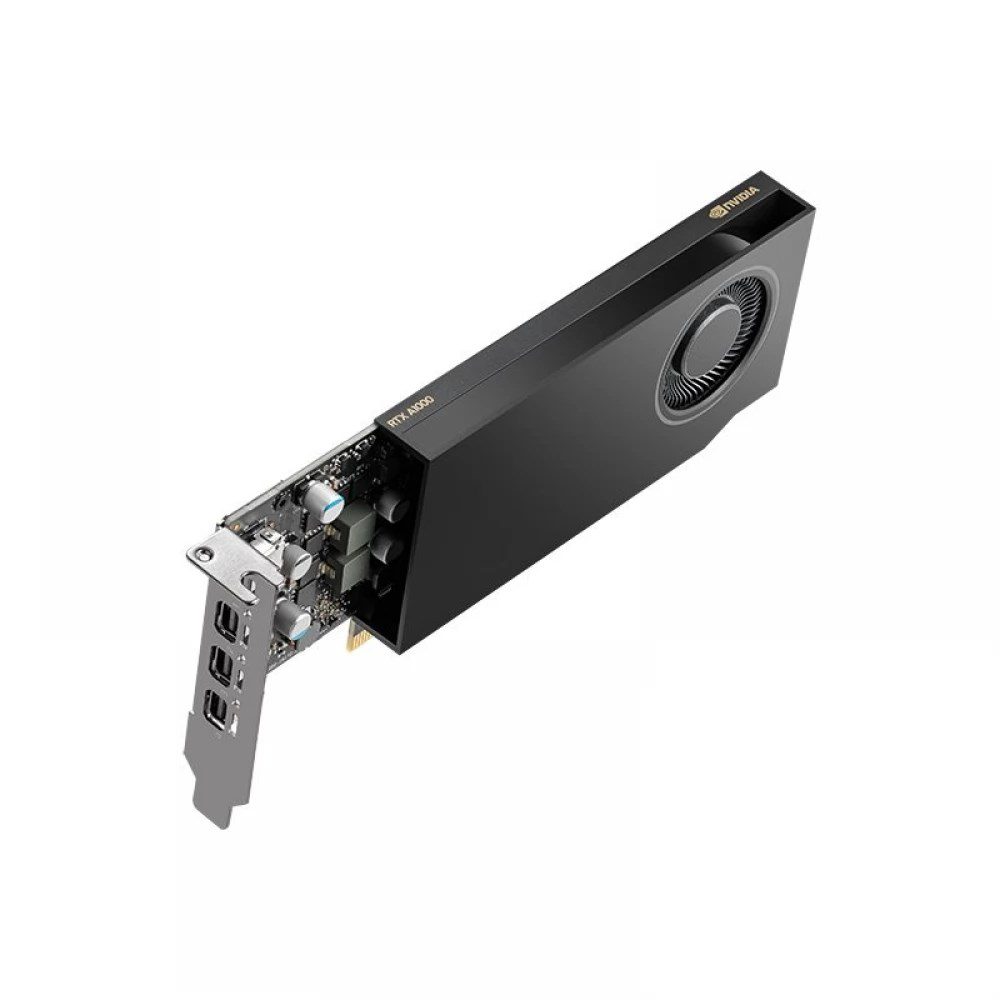 PNY NVIDIA A1000 8GB GDDR6 128-BIT, LOW PROFILE, PCIE 4.0 X8, SINGLE SLOT, 4 X MINI DISPLAYPORT 1.4A, 50W, LP BRACKET, SMALL BOX