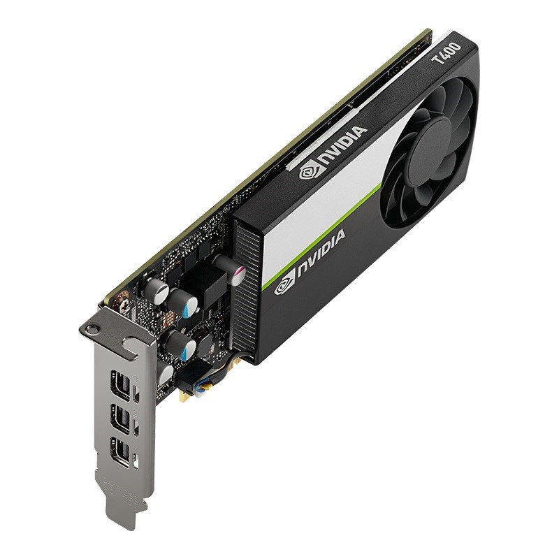 PNY VCNT400-4GB-PB NVIDIA T400 4GB GDDR6 3x MINI DISPLAYPORT PCI EXPRESS 3.0 LP - ATX BRACKET RETAIL