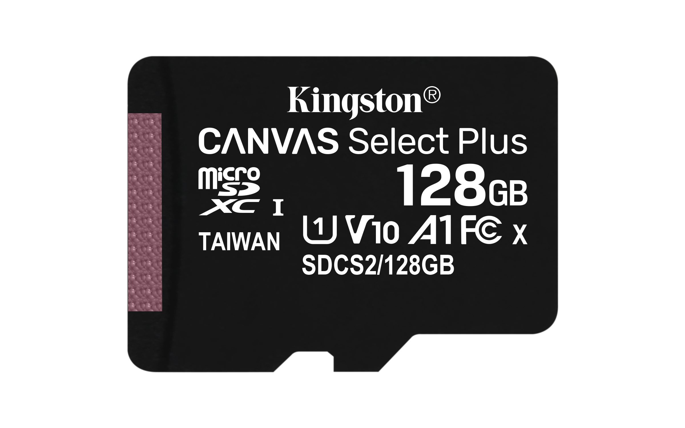 Kingston 128GB micSDXC Canvas Select Plus 100R A1 C10 Card + ADP, EAN: 740617298703