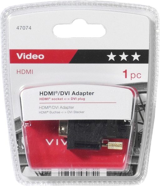 Vivanco  adapter HDMI - DVI (47074)