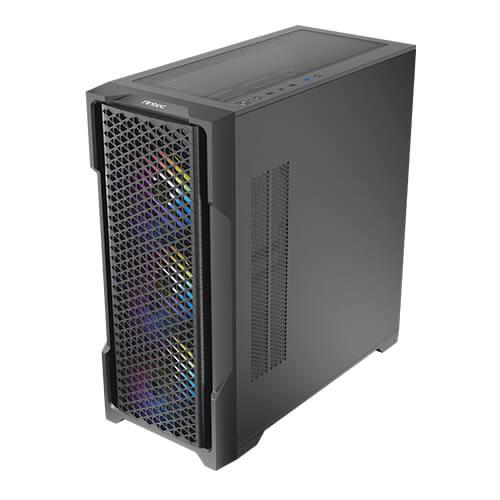 ANTEC Case, AX90, MidiTower, Not included, ATX, MicroATX, MiniITX, Colour Black, 0-761345-10063-2