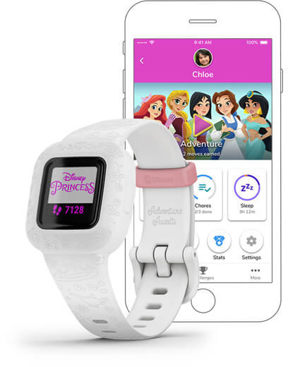 Garmin  aktiivsusmonitor Vivofit Jr.3 Disney Princess