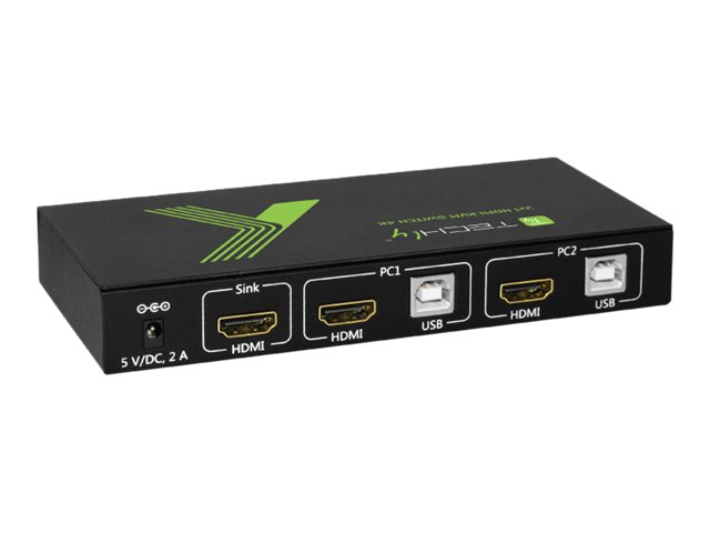 TECHLY 028696 Techly 2-port HDMI/USB KVM