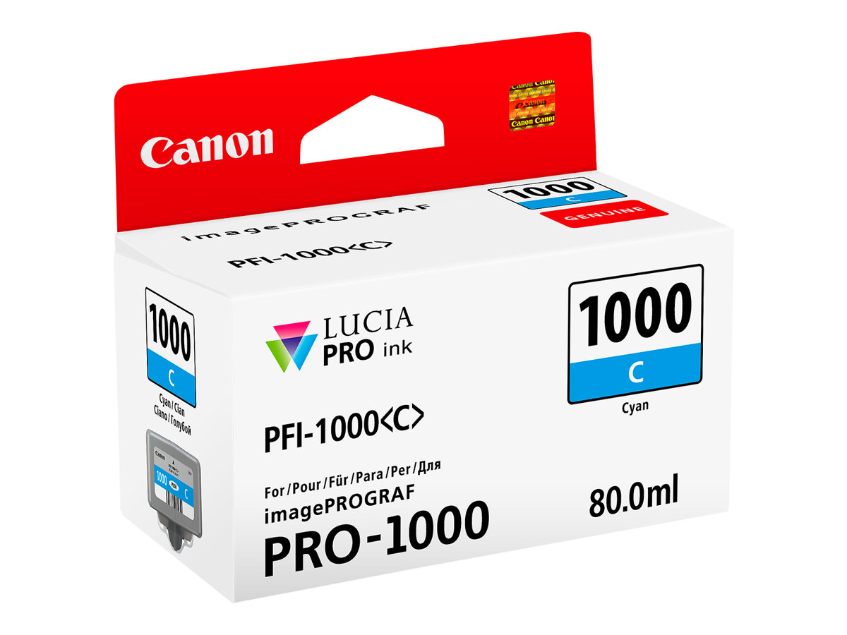 CANON 2LB PFI-1000c Ink cyan standard