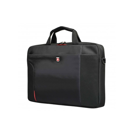 PORT DESIGNS, Houston, Fits up to size 15.6 ", Messenger - Briefcase, Black, Shoulder strap