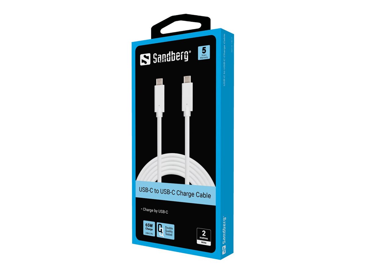 SANDBERG USB-C Charge Cable 2M 60W