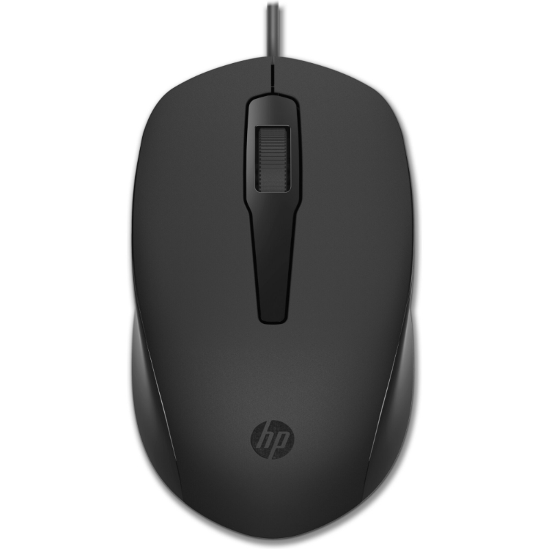 HP 150 Wired Mouse hiir Mõlemakäeline USB tüüp A Optiline 1600 DPI