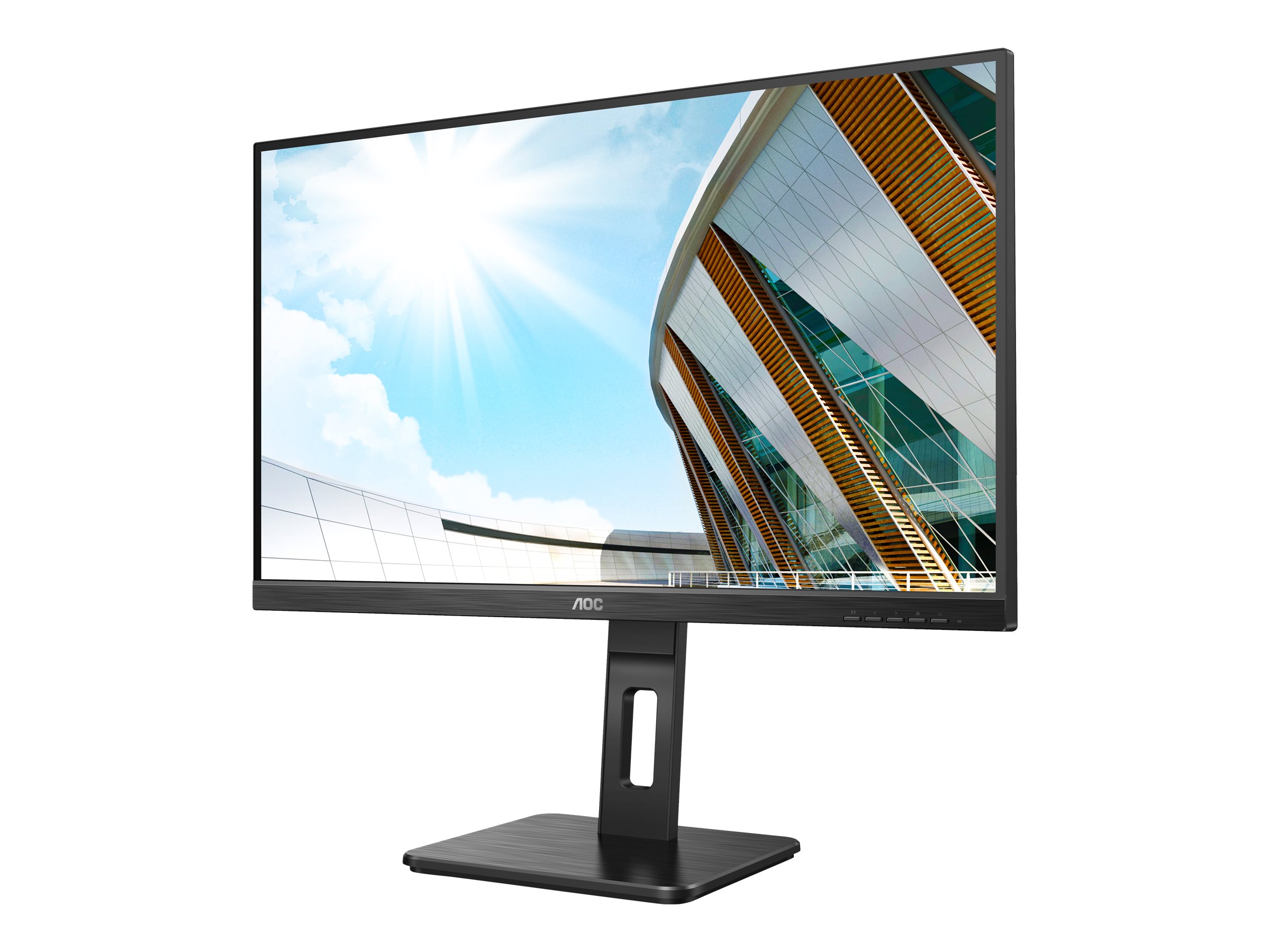 AOC, Monitor, 24P2QM, 23.8 ", VA, FHD, 16:9, 75 Hz, 4 ms, 1920 x 1080, HDMI ports quantity 1