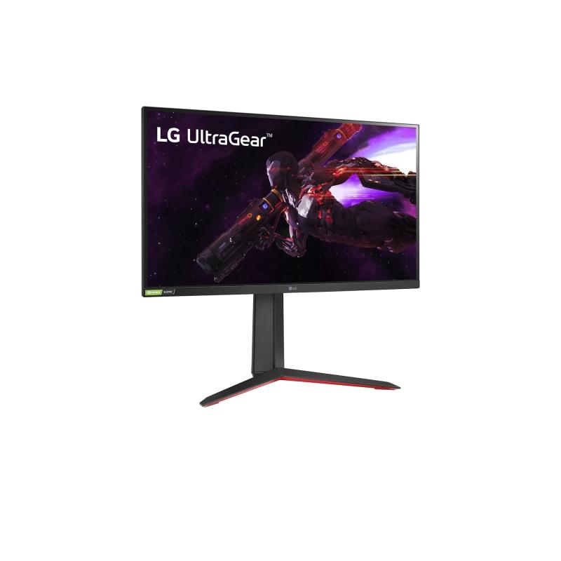 LG 27GP850P-B PC lamekuvar 68,6 cm (27") 2560 x 1440 pikslit 2K LED Must, Punane