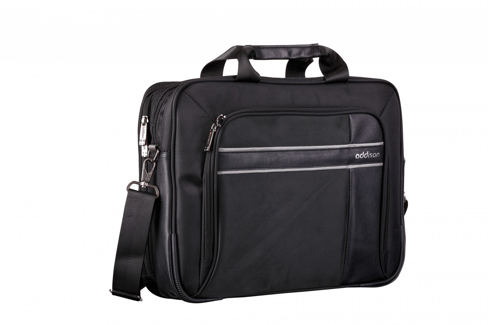 Addison 15,6" CORNELL 15 notebook case 39.6 cm (15.6") Briefcase Black