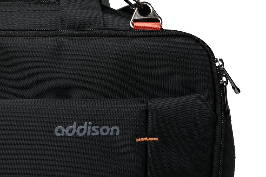 Addison 305014 notebook case 35.8 cm (14.1") Toploader bag Black