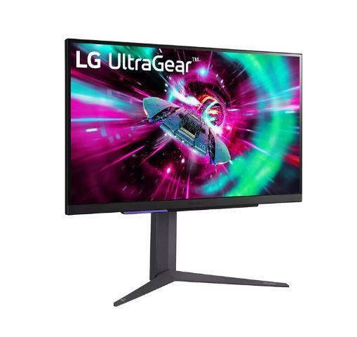 LG  Monitor, 32GR93U-B, 31.5", Gaming/4K, Panel IPS, 3840x2160, 16:9, 144Hz, Matte, 1 ms, Pivot, Height adjustable, Tilt, Colour Black / Grey