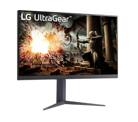 32GS75Q-B, 32 ", IPS, 16:9, 180 Hz, 1 ms, 2560 x 1440 pixels, 400 cd/m², HDMI ports quantity 2