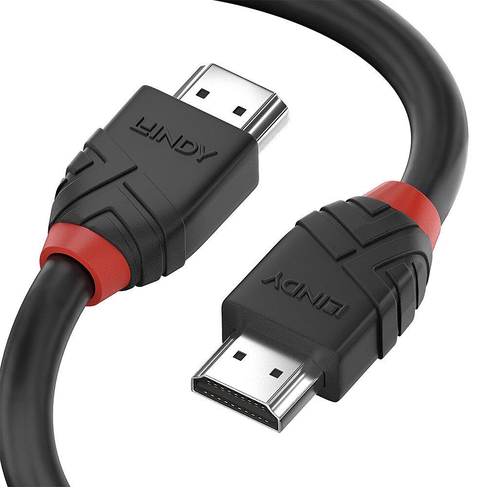 Lindy 36770 HDMI-kaabel 0,5 m HDMI tüüp A (Standard) Must