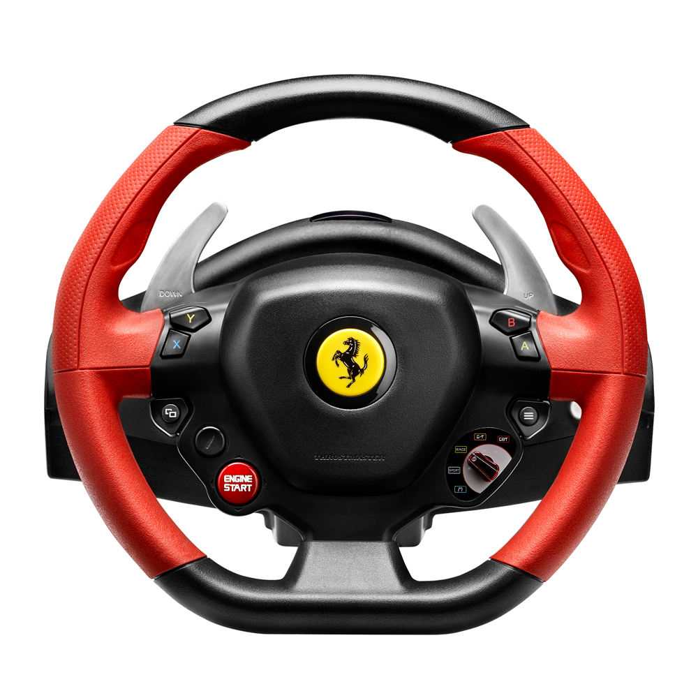 Thrustmaster,  Rool Ferrari 458 Spider Racing Wheel, Black/Red