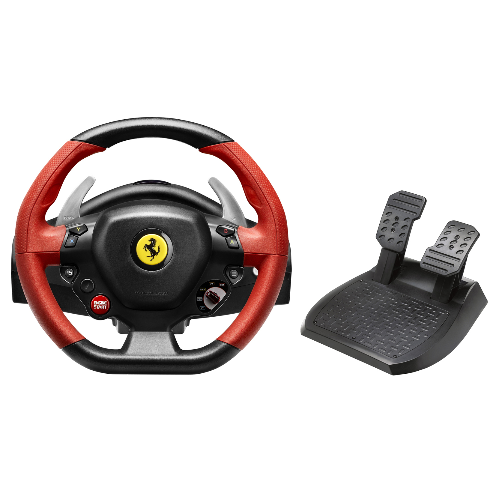 Thrustmaster,  Rool Ferrari 458 Spider Racing Wheel, Black/Red