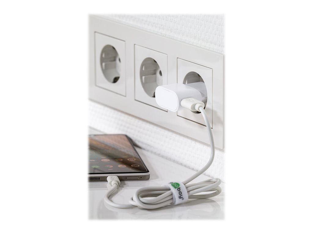 Goobay, USB  laadija Mains socket, 44948, USB 2.0 port A,  Toiteadapterid