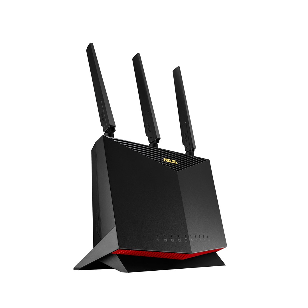 ASUS Ruuter, 2600 Mbps, Wi-Fi 5, USB 2.0, 1 WAN, 4x10/100/1000M, antennide arv 4, 4G-AC86U