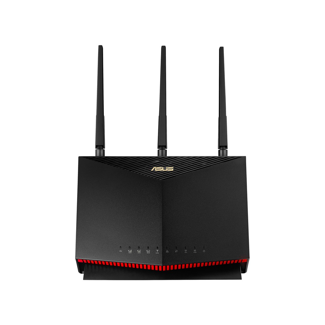 ASUS Ruuter, 2600 Mbps, Wi-Fi 5, USB 2.0, 1 WAN, 4x10/100/1000M, antennide arv 4, 4G-AC86U