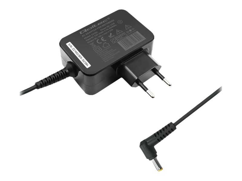 QOLTEC 52394 Power adapter for Acer 45W