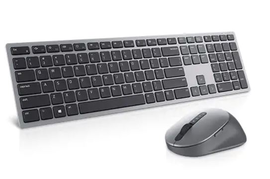 Dell Premier Multi-Device Wireless Keyboard and Mouse - KM7321W - US International (QWERTY)