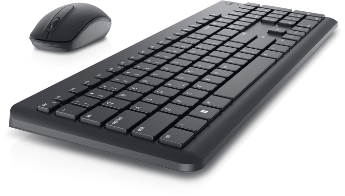 Dell Wireless Keyboard and Mouse-KM3322W - Russian (QWERTY)