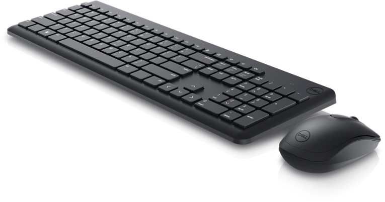 Dell Wireless Keyboard and Mouse-KM3322W - Russian (QWERTY)