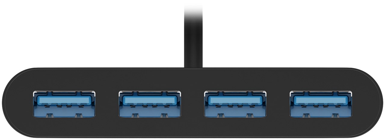 Goobay, 4-Port USB-C Multiport Adapter, 61073, Type-C, USB-A