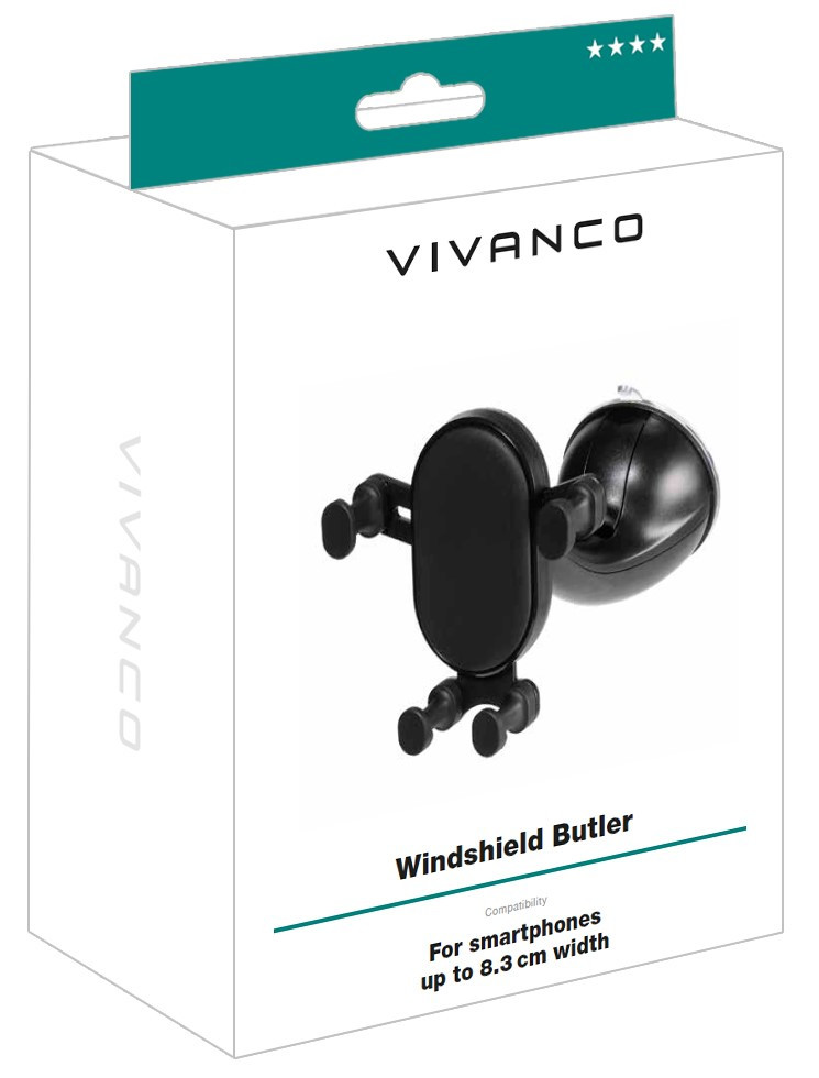 Vivanco  telefonihoidik autosse Windshield Butler (61636)