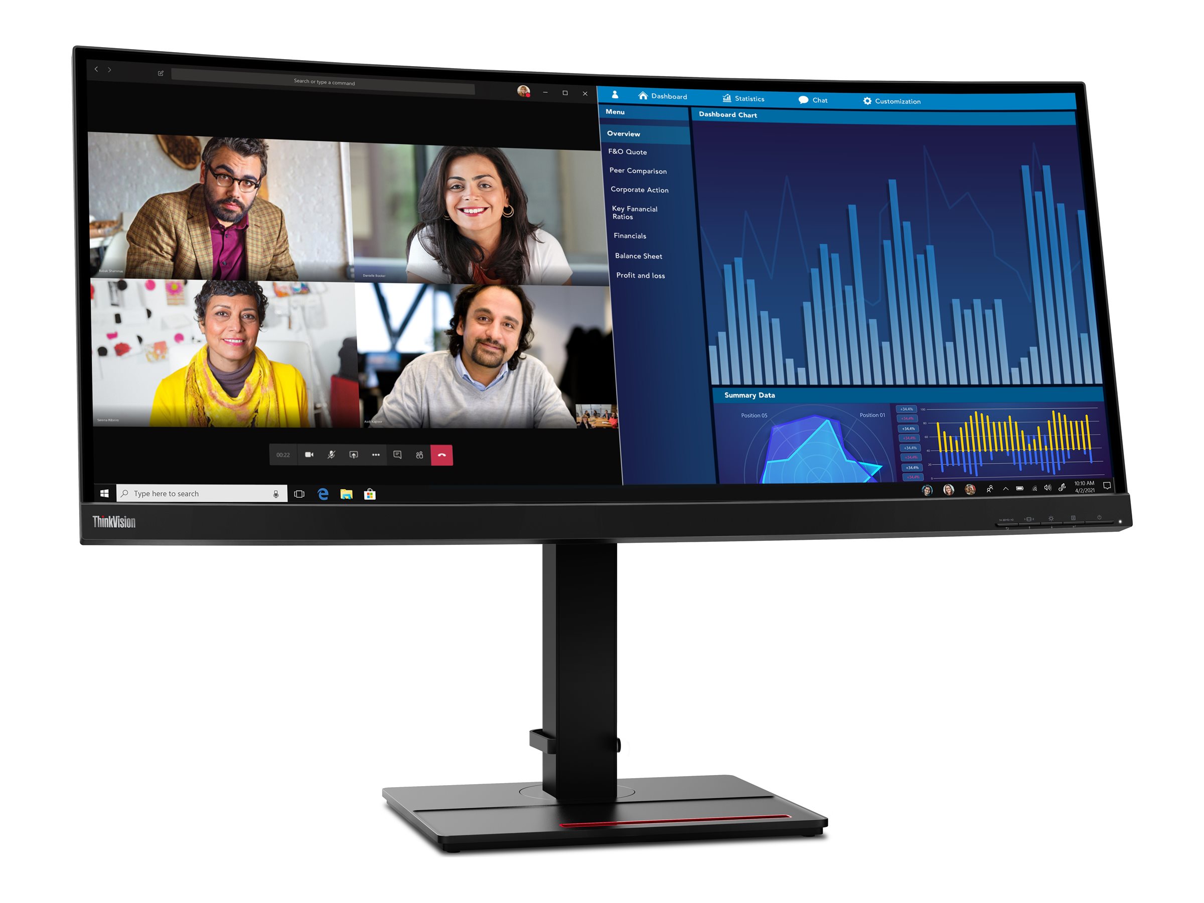 LENOVO ThinkVision P34w-20 34.14inch TS