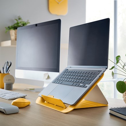 Leitz Ergo Cosy Laptop stand Yellow 43.2 cm (17")