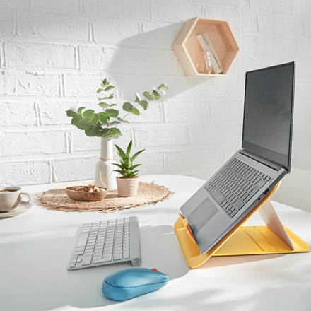 Leitz Ergo Cosy Laptop stand Yellow 43.2 cm (17")